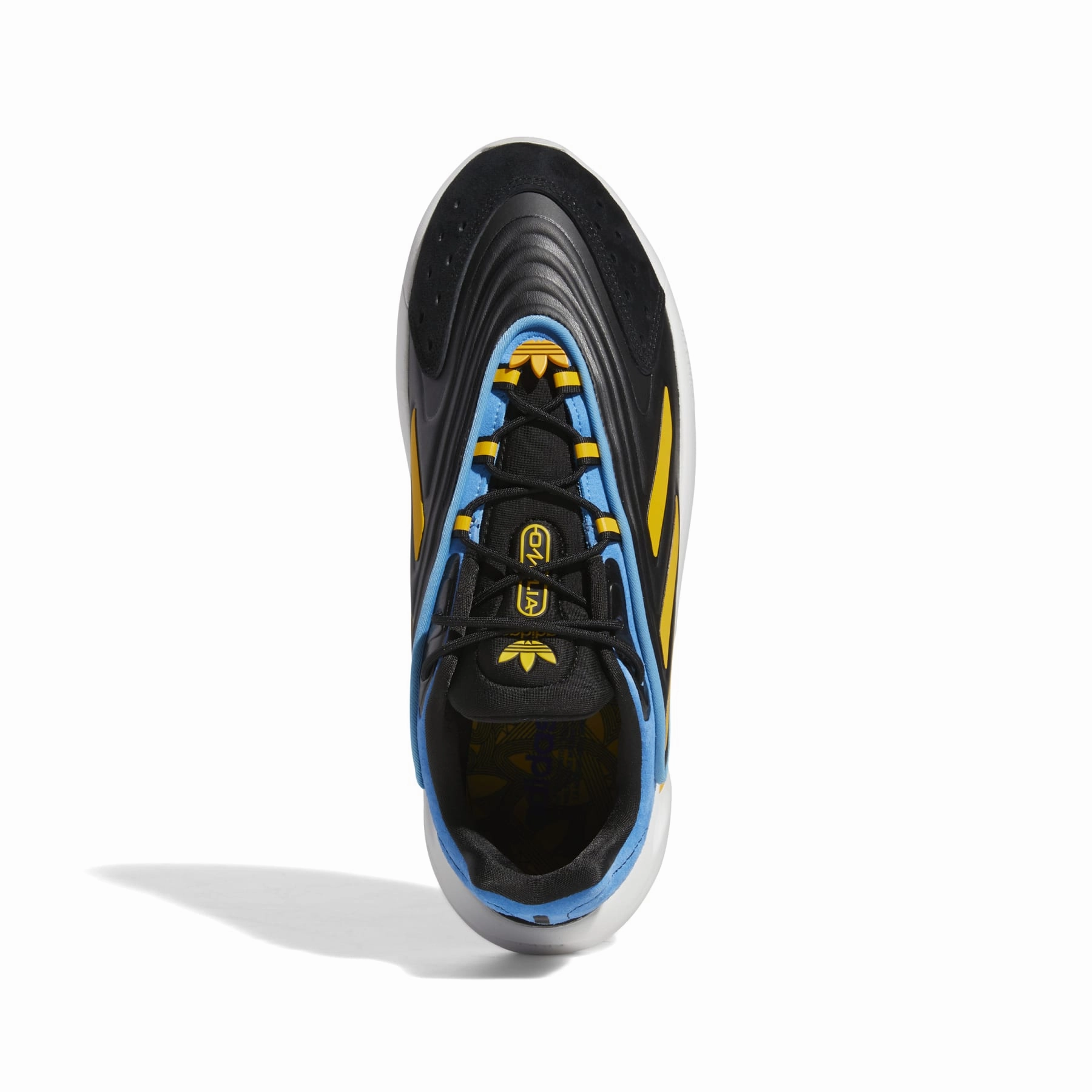 ADIDAS FZ5881 OZELIA MN'S (Medium) Black/Gold/Blue Synthetic Running Shoes