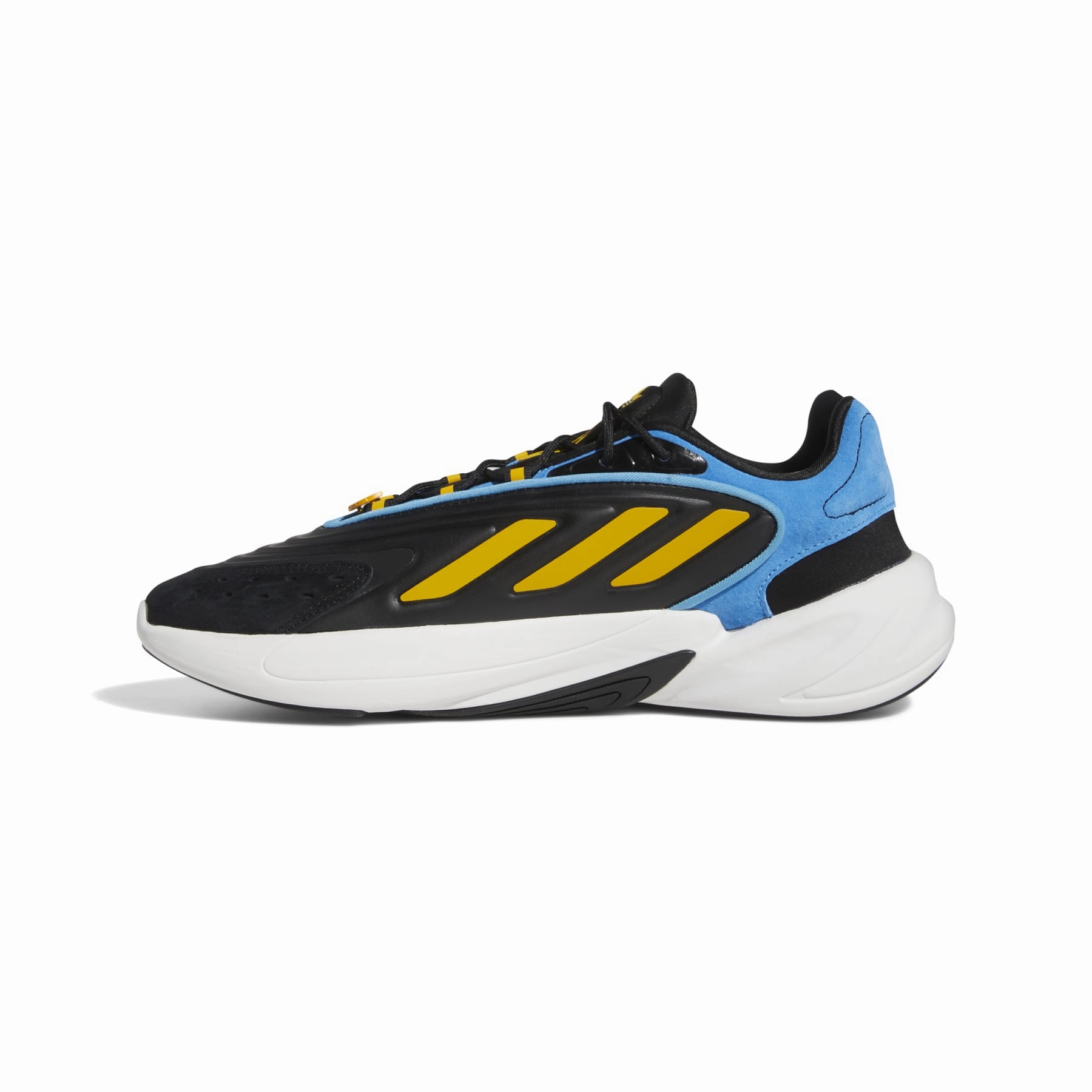 ADIDAS FZ5881 OZELIA MN'S (Medium) Black/Gold/Blue Synthetic Running Shoes