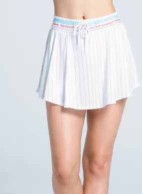 High Waist Retro Skirt-13.5" Neutral Shade