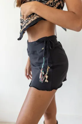 Trendy Layering Always a Good Idea Mini Skirt
