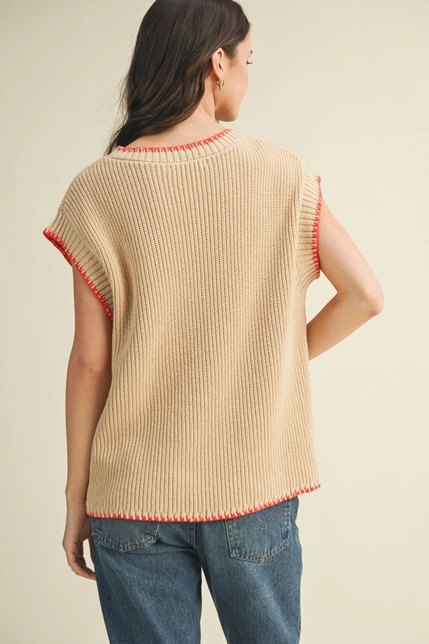 Modular Layering System AMY KNIT SWEATER VEST