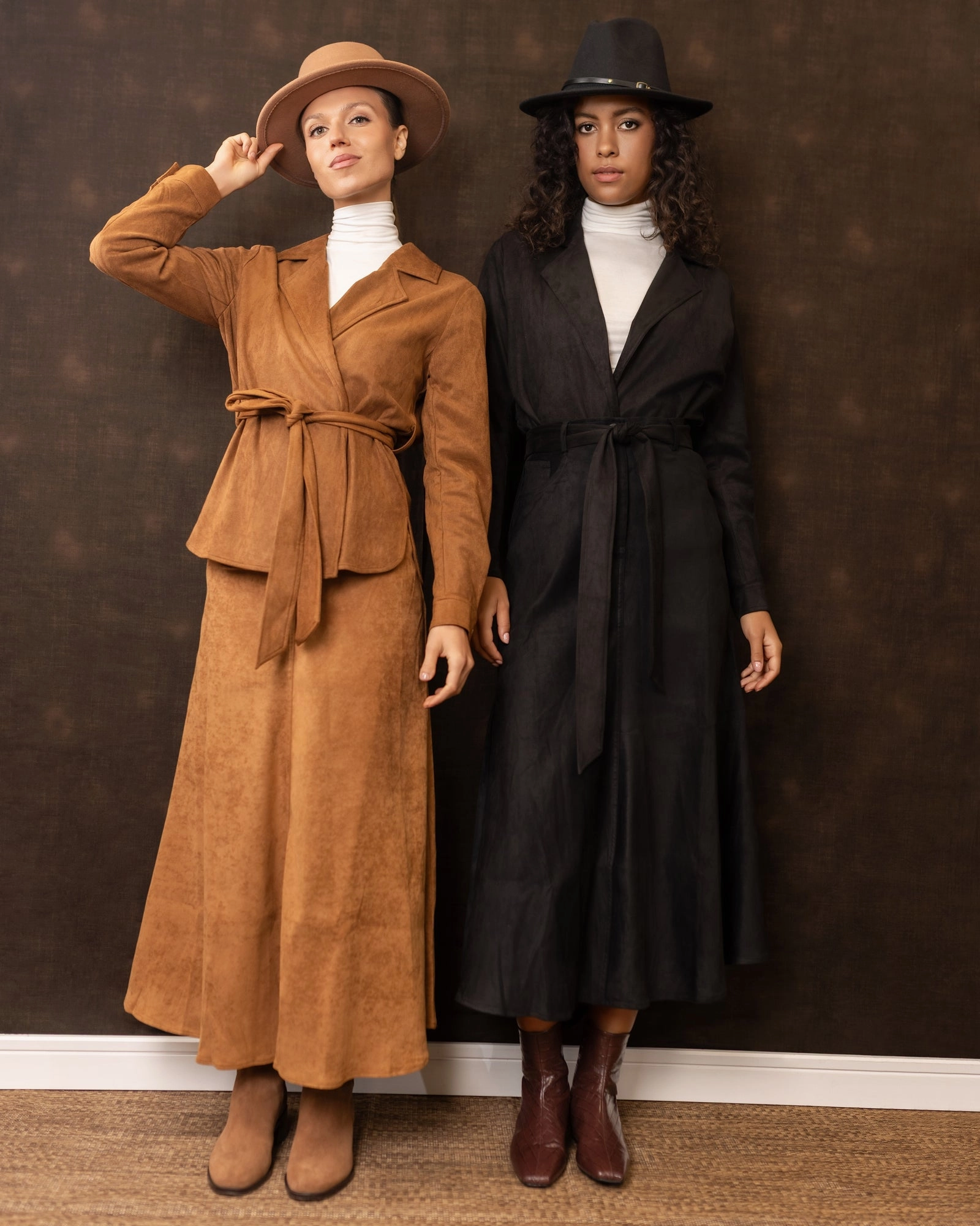 LowImpact Manufacturing Suede Jacket | Camel