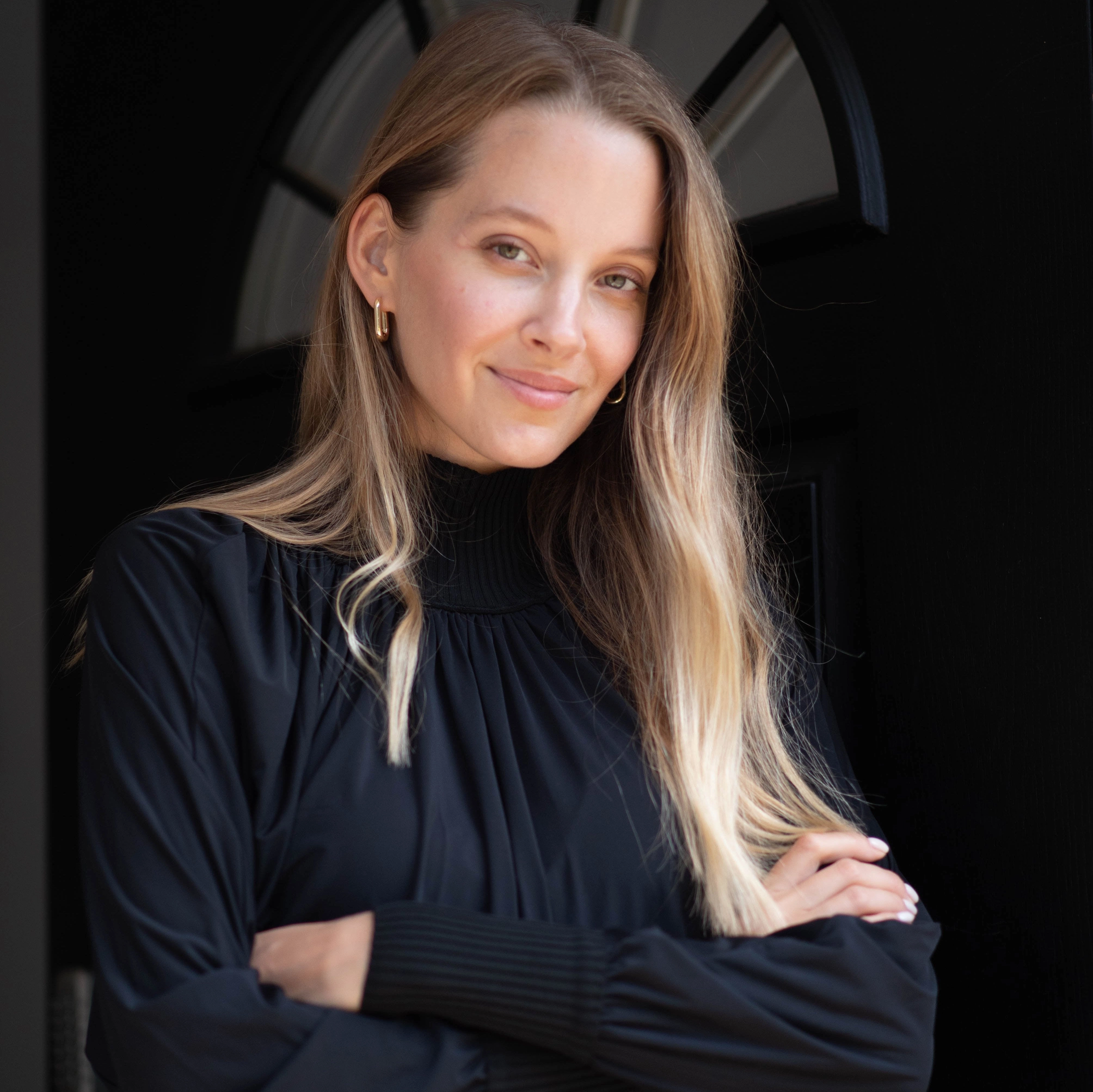 Clement Turtleneck | Black SoftFeel Fabric