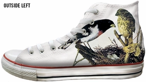 Baggins Original Hi Top Botanical Birds