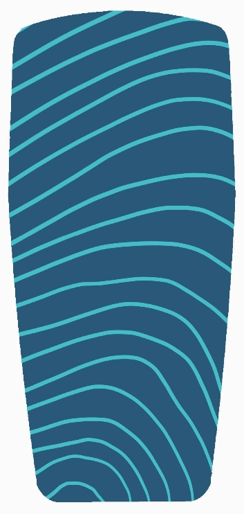 Baggins Original Hi Top Julie Amlin Candy Floss