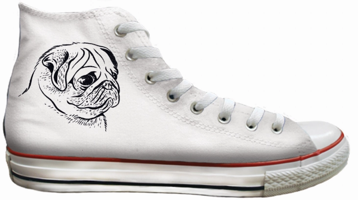 Baggins Original Hi top Pug