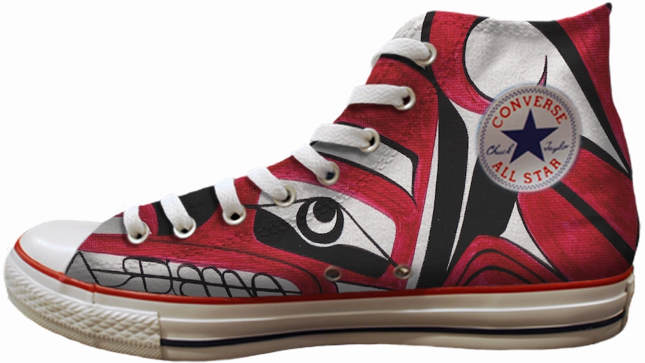 Baggins Original Hi Top The Art of Francis Dick Wolf