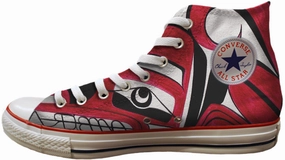 Baggins Original Hi Top The Art of Francis Dick Wolf