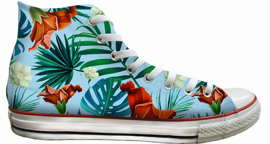 Baggins Original Hi Top Vacation Dad Blue