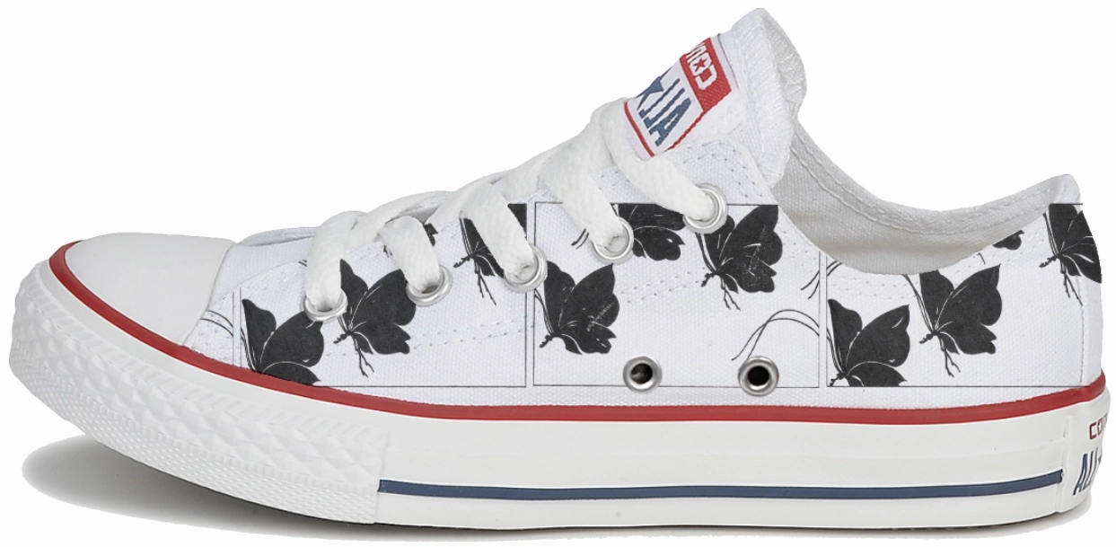 Baggins Original Low Top Japanese Butterfly