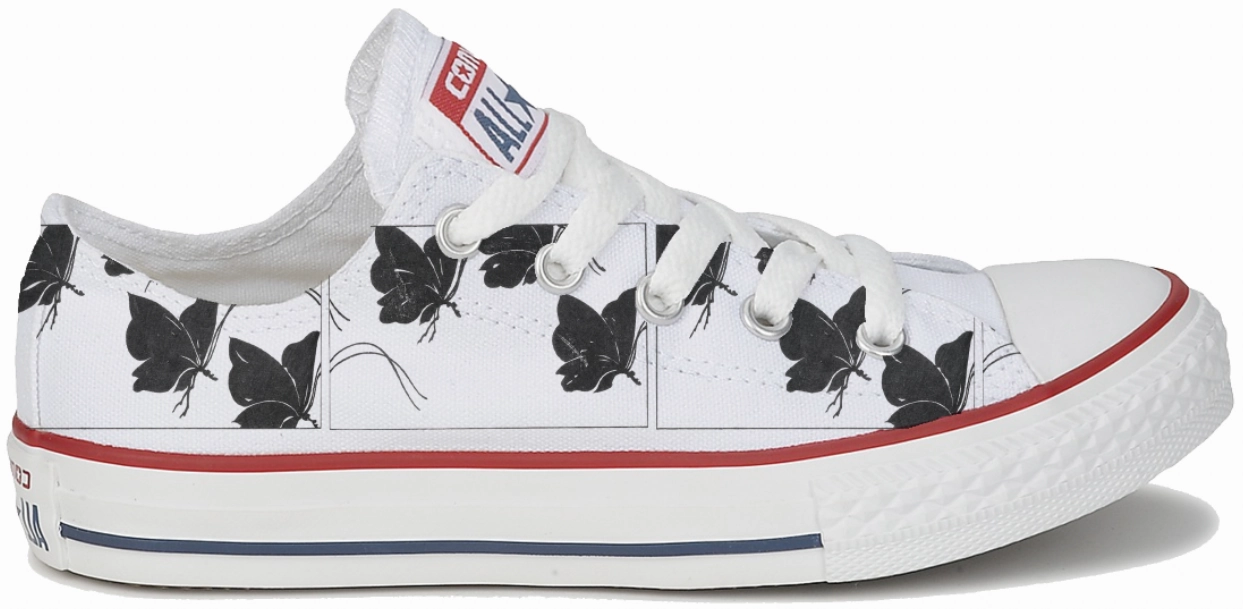 Baggins Original Low Top Japanese Butterfly