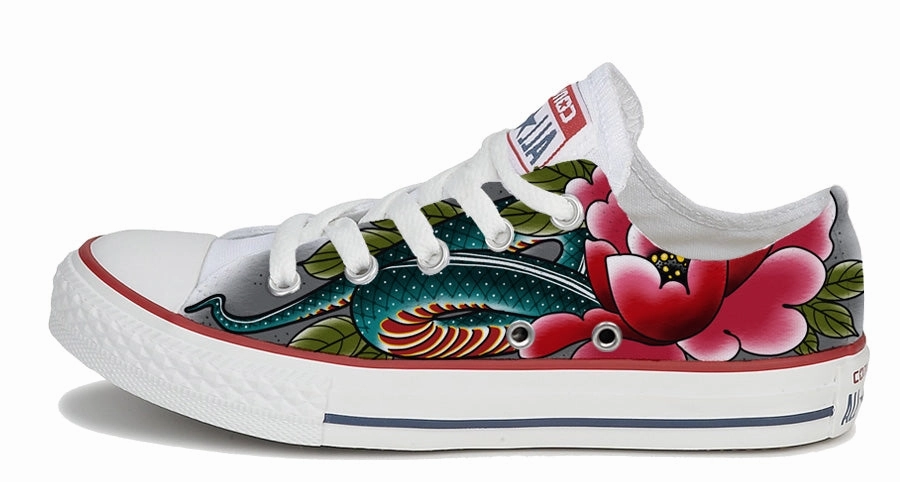 Baggins Original Low Top Tattoo Zoo Geri Kramer Snake