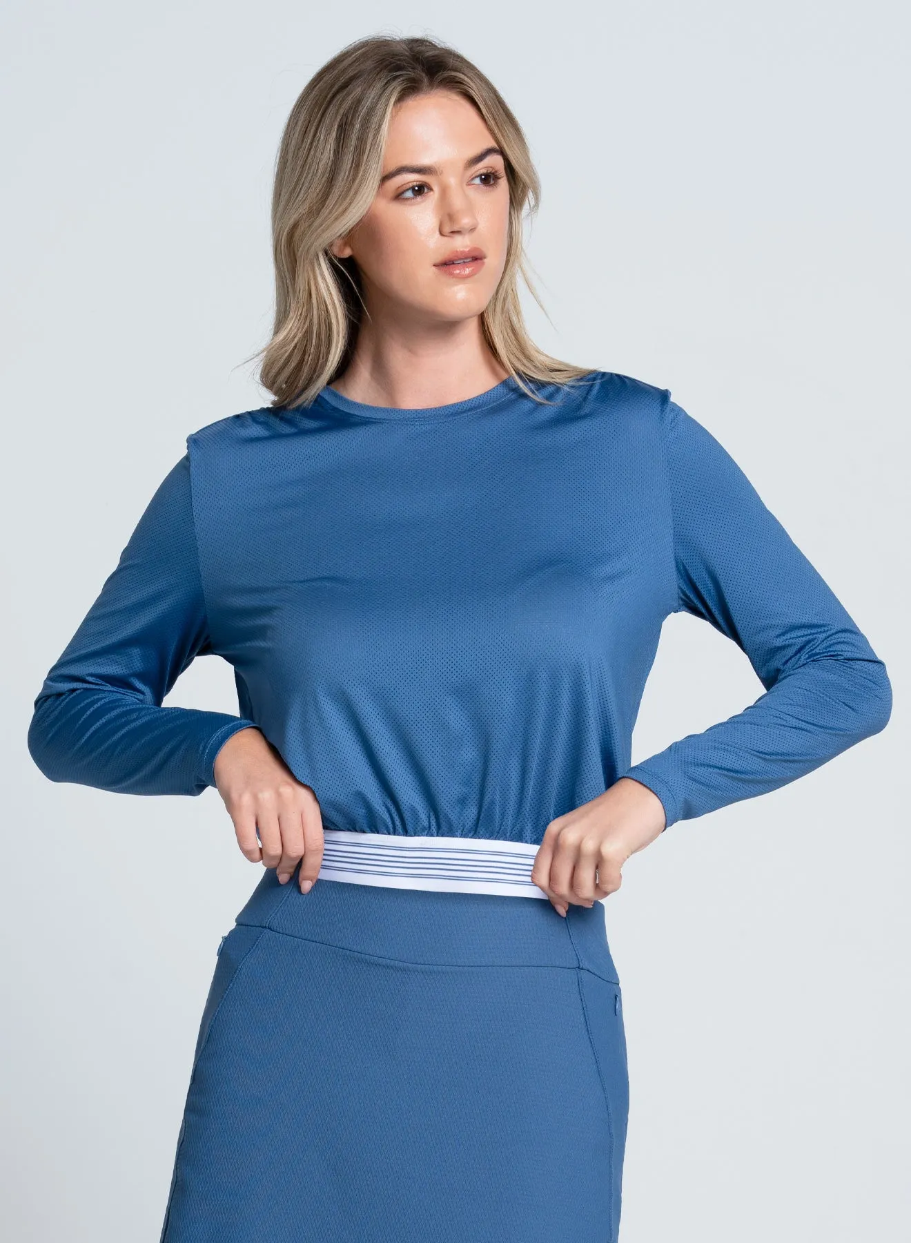 RibbedCuff Baseline Throw Over