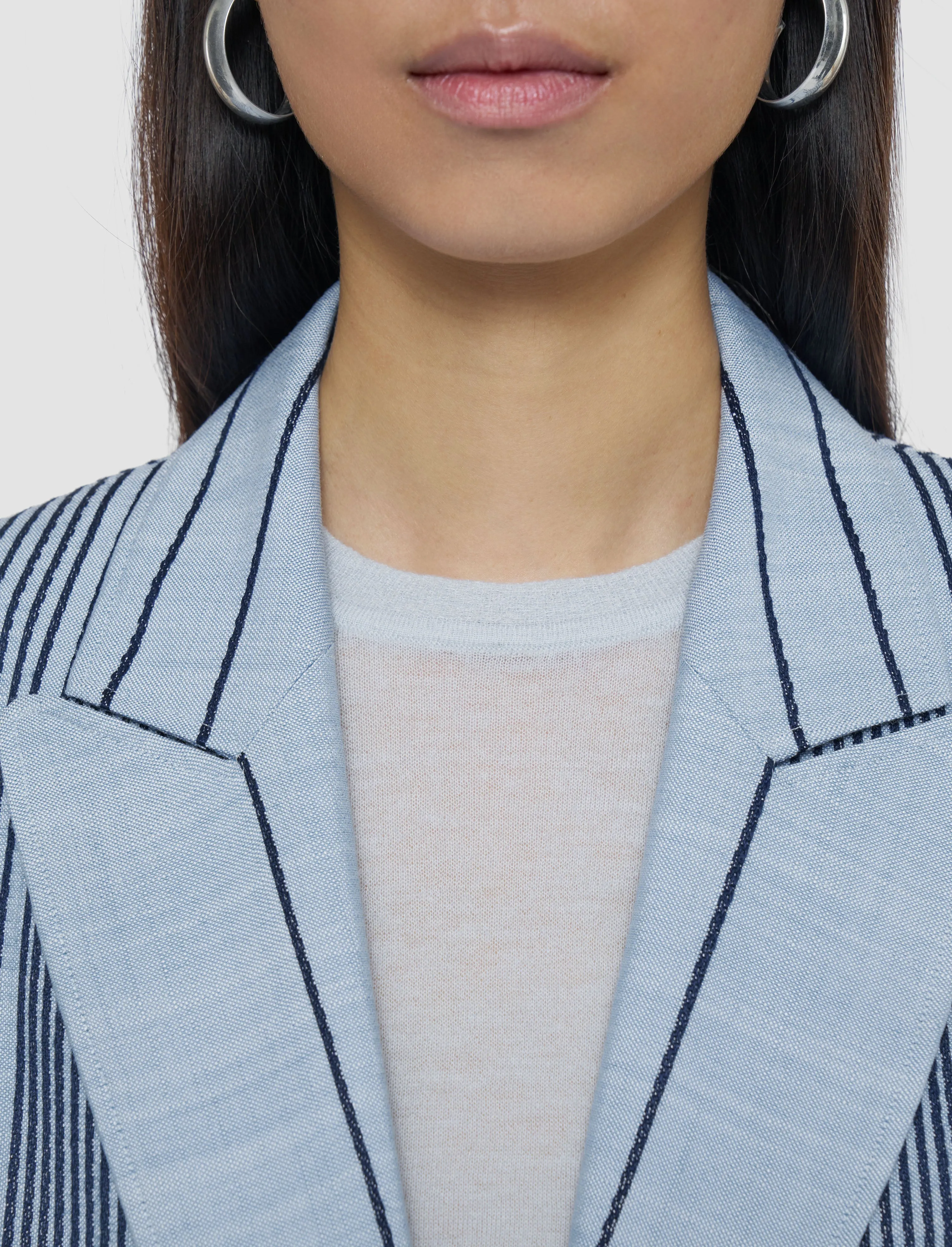 Berlier Embroidered Stripes Jacket Secure