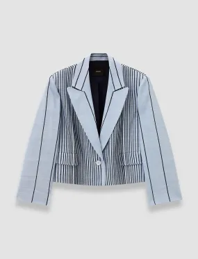 Flexible Wear Berlier Embroidered Stripes Jacket