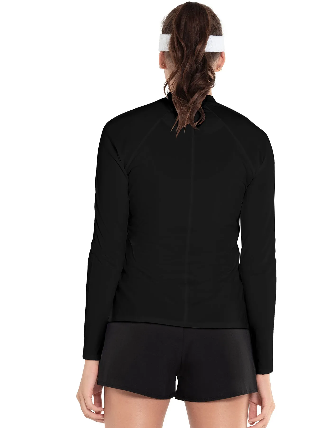 SheerLayering Multi Pocket Configuration Excel Zip Long Sleeve