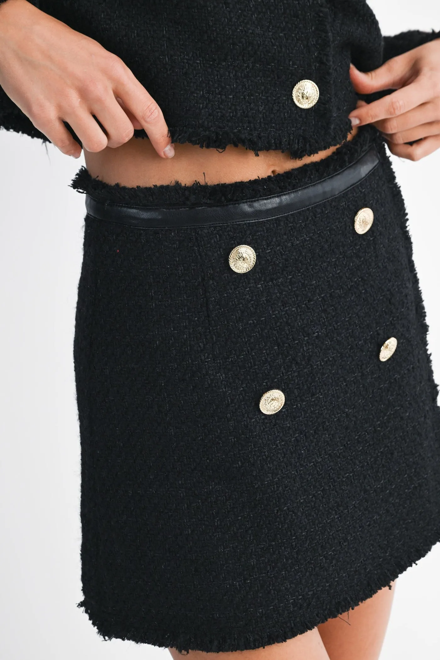 BLAIR TWEED MINI SKIRT Quiet Style