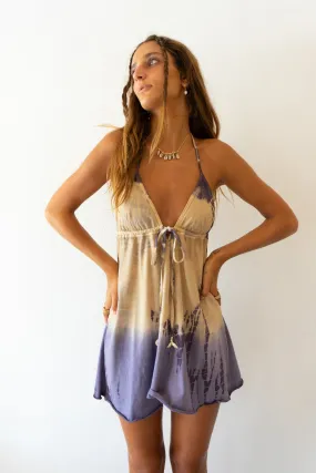 Blueberry Mini Dress Shine Skin