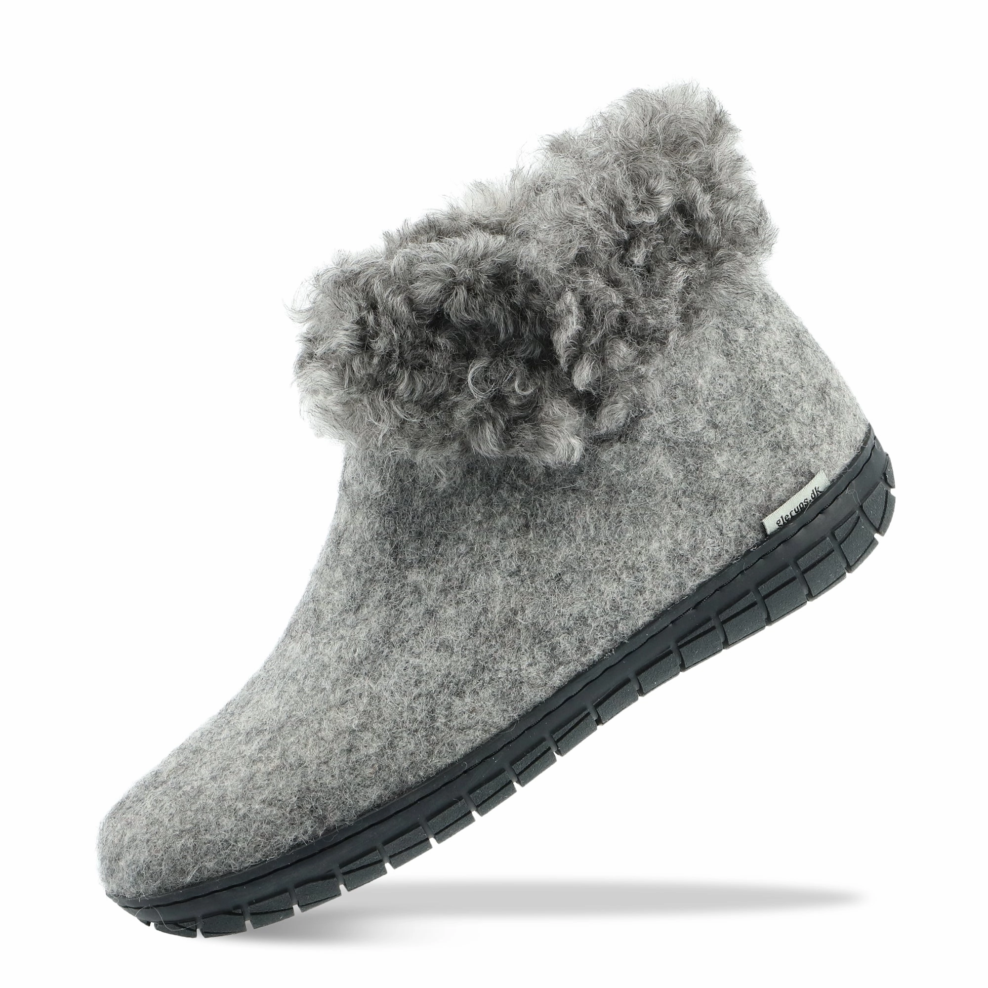 Boot with wool shaft - Limited edition - Grey