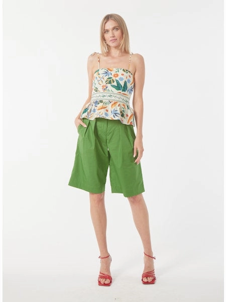 Lyra Top in Peruvian Lily Slim Fit Shirt QuickReleaseFastenings