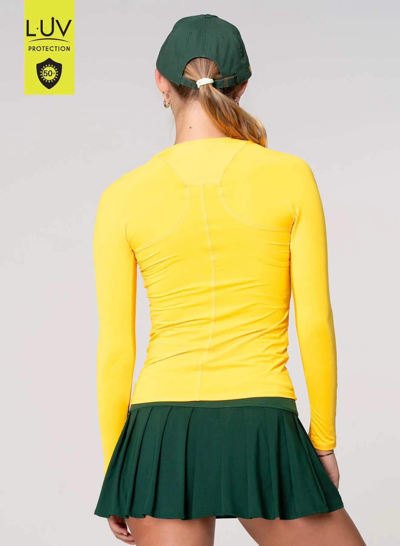 HypoallergenicFabric Simple Cut Breeze Long Sleeve Crew