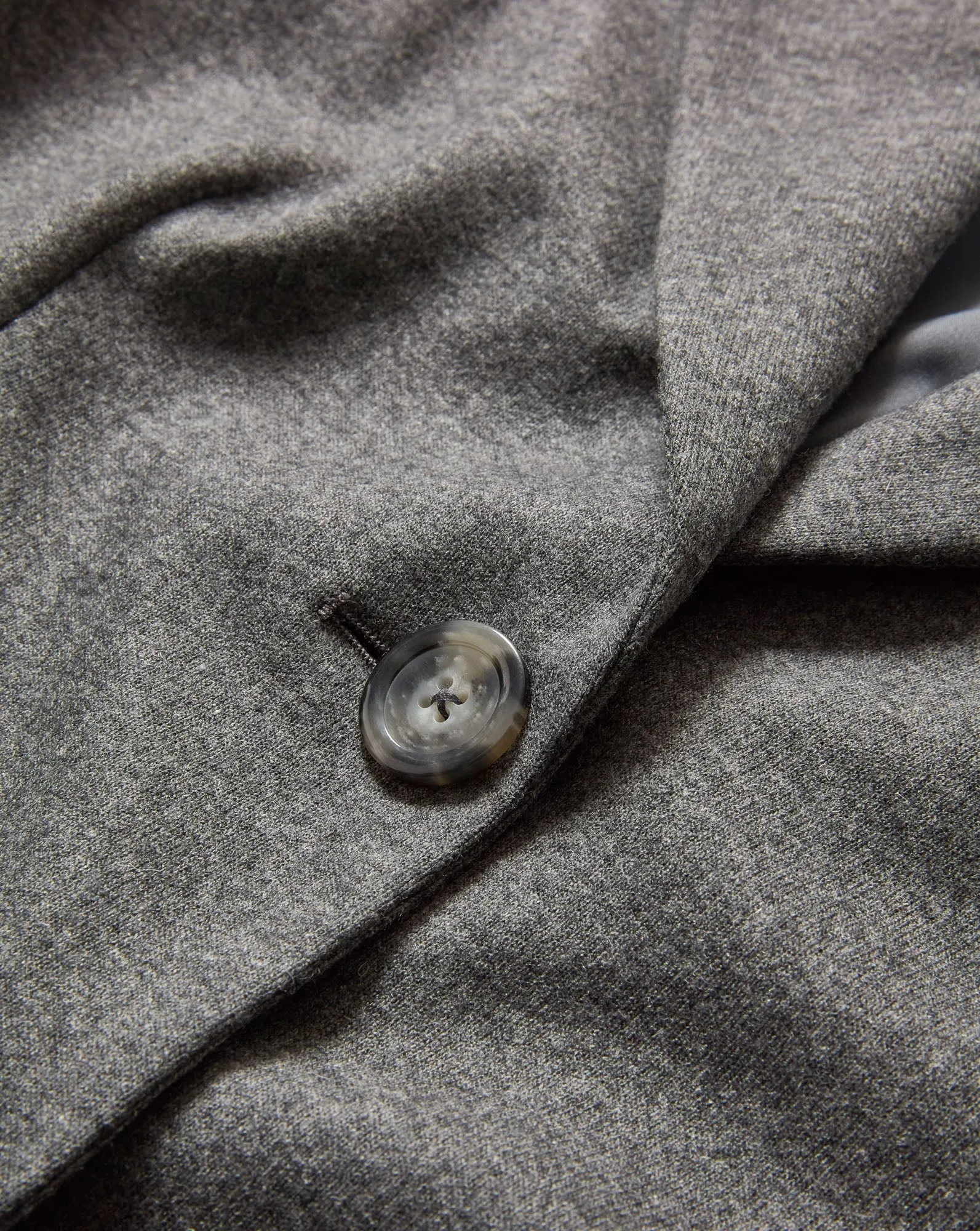 Ryanne Wool Jersey Jacket Medium Heather Grey Adjustable