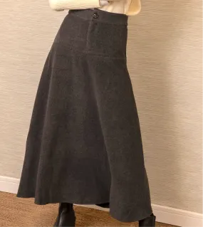 Body Movement Yves Aline Maxi | Charcoal Gray