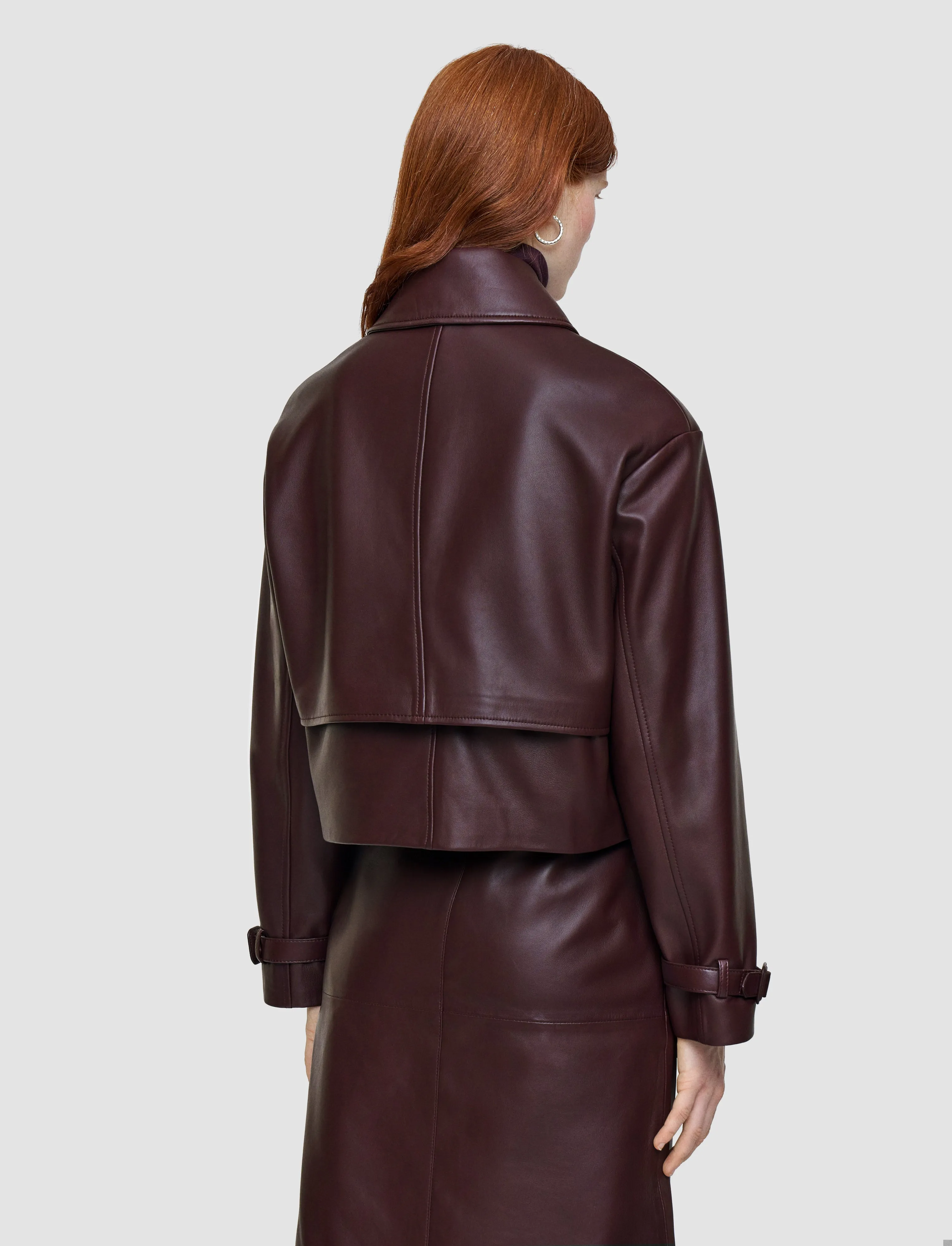 Flexible Mobility Blaise Nappa Leather Jacket