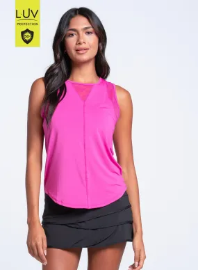 WrinkleFree Finish Reinforced Shoulder Seams Chill Out Tank