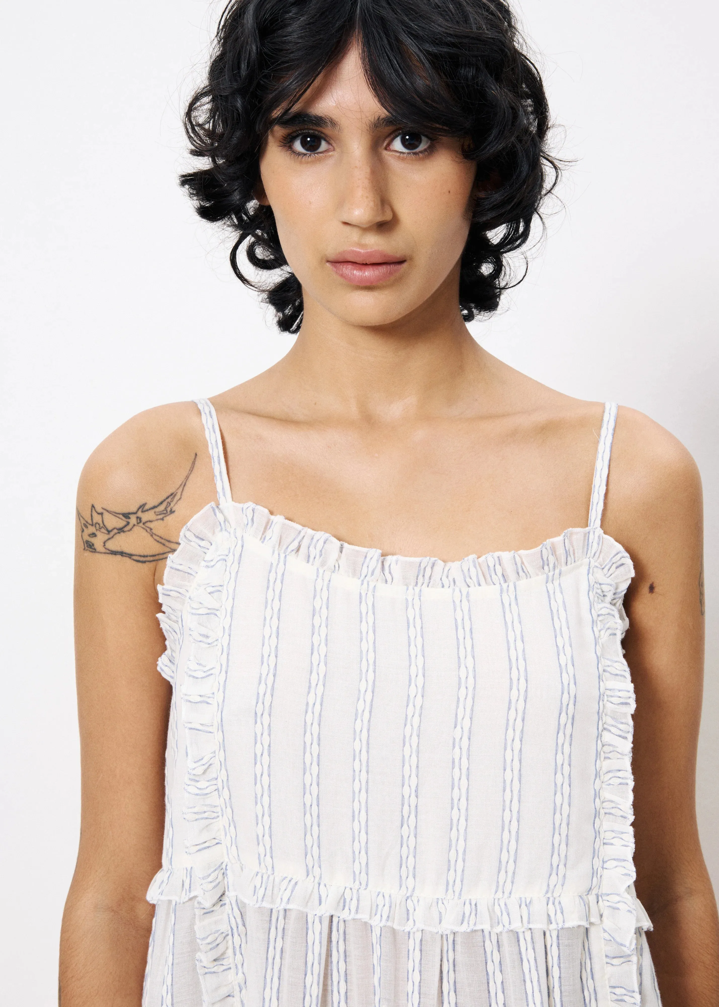 CLIO WHITE MAXI DRESS Day Glow Perfectly Tailored