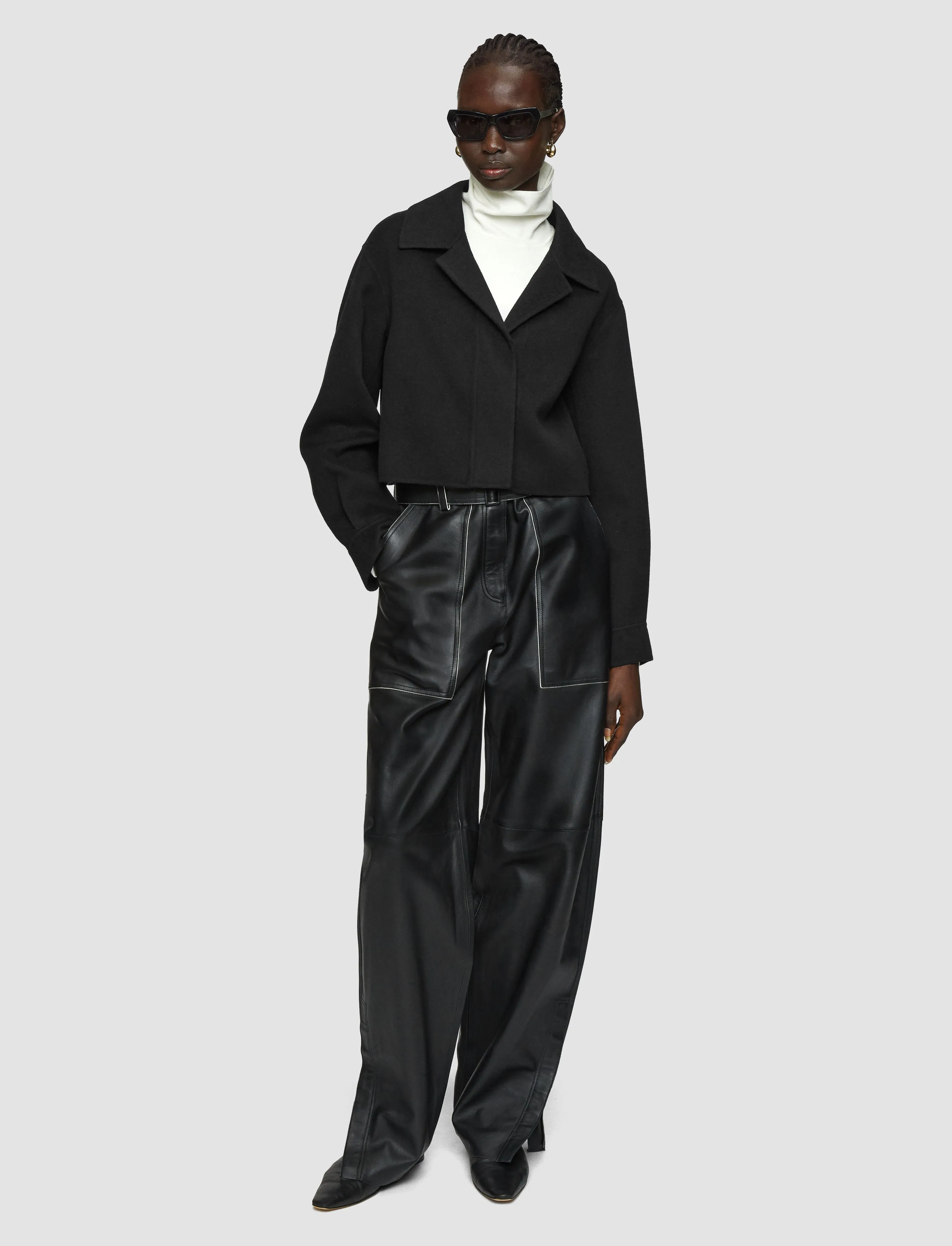 Collin Light Double Face Jacket Double layer fabric suitable for day wear