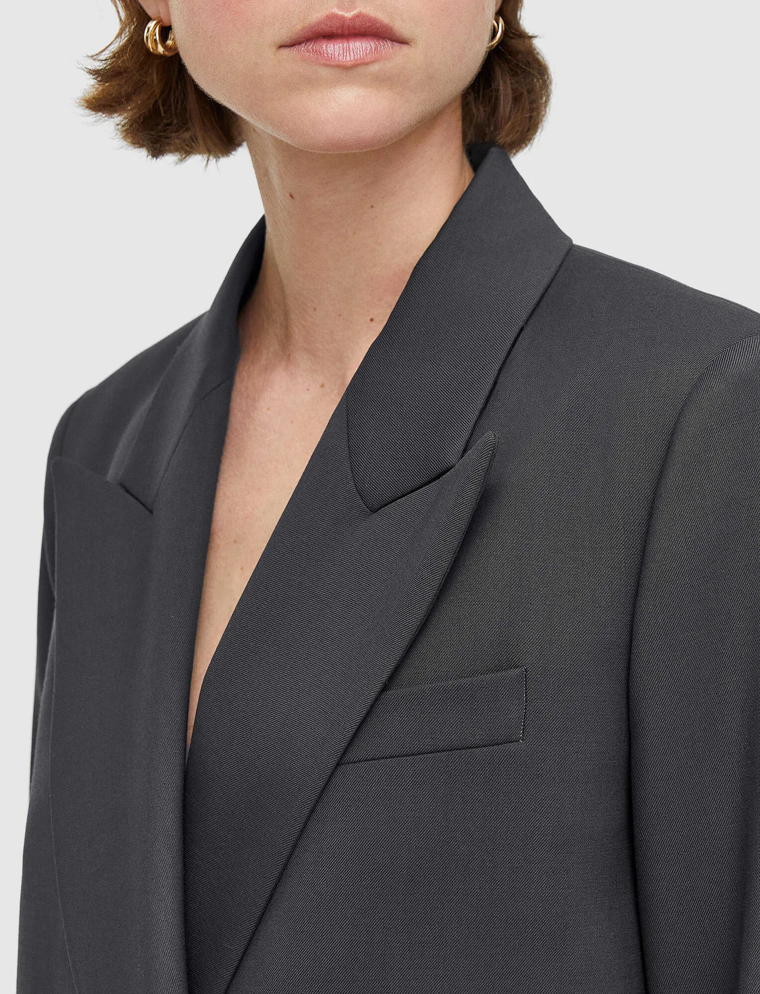 kind Culture Jaden Tailoring Wool Stretch Jacket