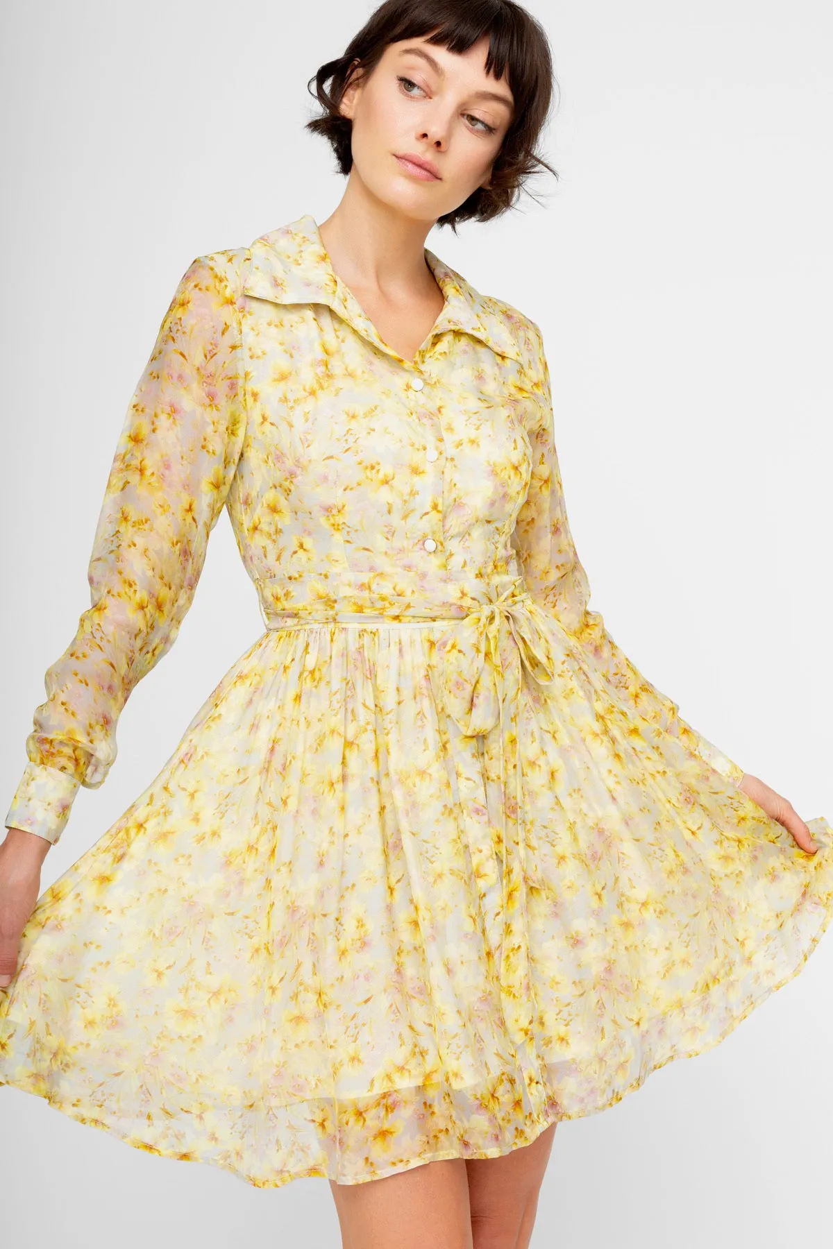 CASSIA PRINT DRESS Balanced feel Comfortable shift dress