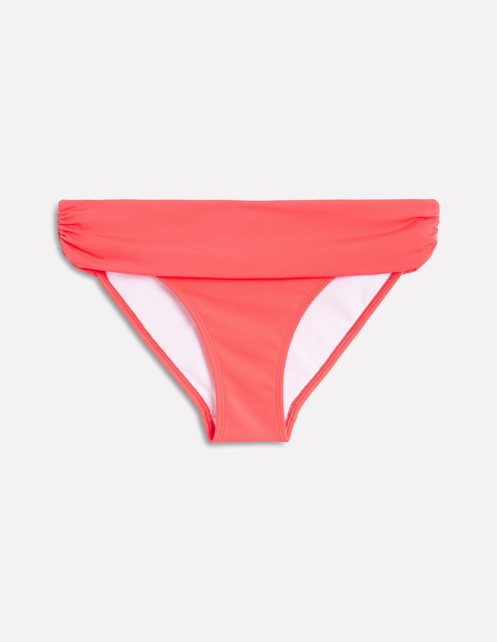 Beach Time Classic Fold Bikini Bottoms-Coral Punch