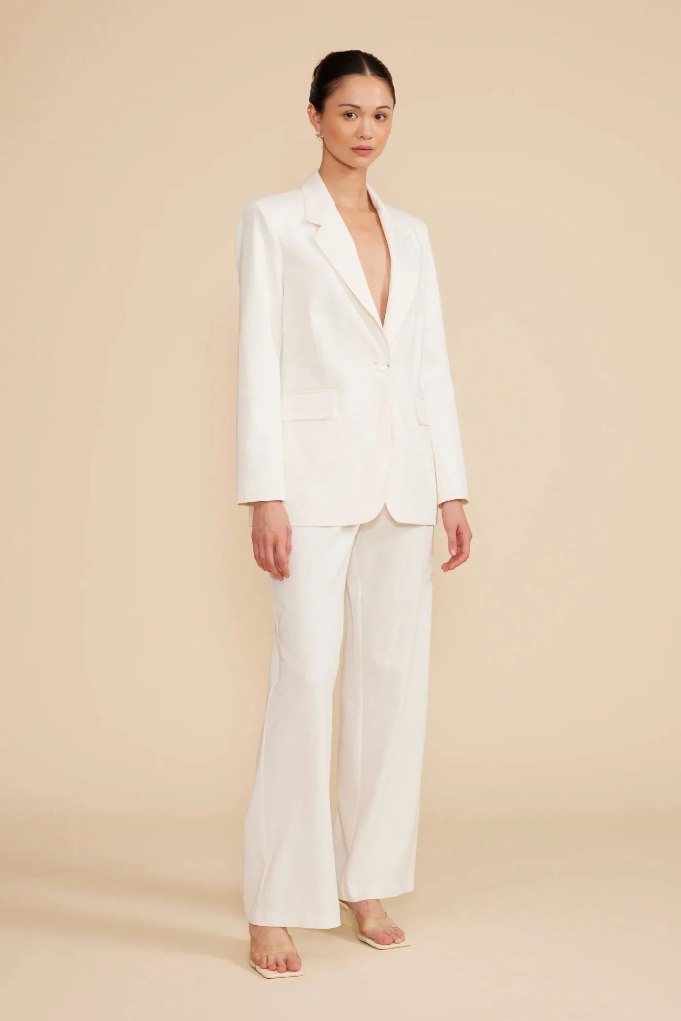 Built In Filter Layer Multi Directional Mobility TARA WHITE CUPRO BLAZER