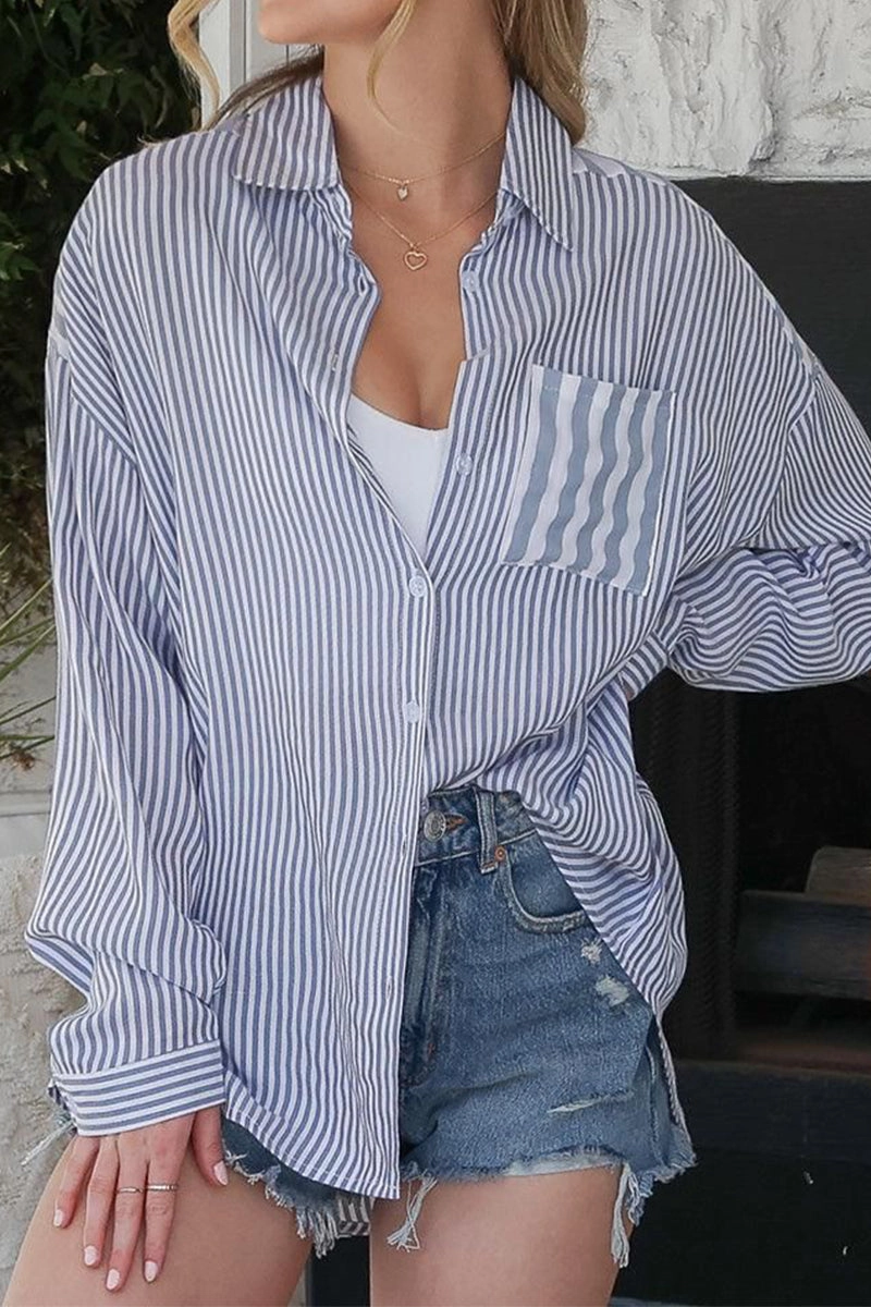 Temperature Control Technology CONTRAST YOKE DETAILED BUTTON DOWN RAYON SHIRTS