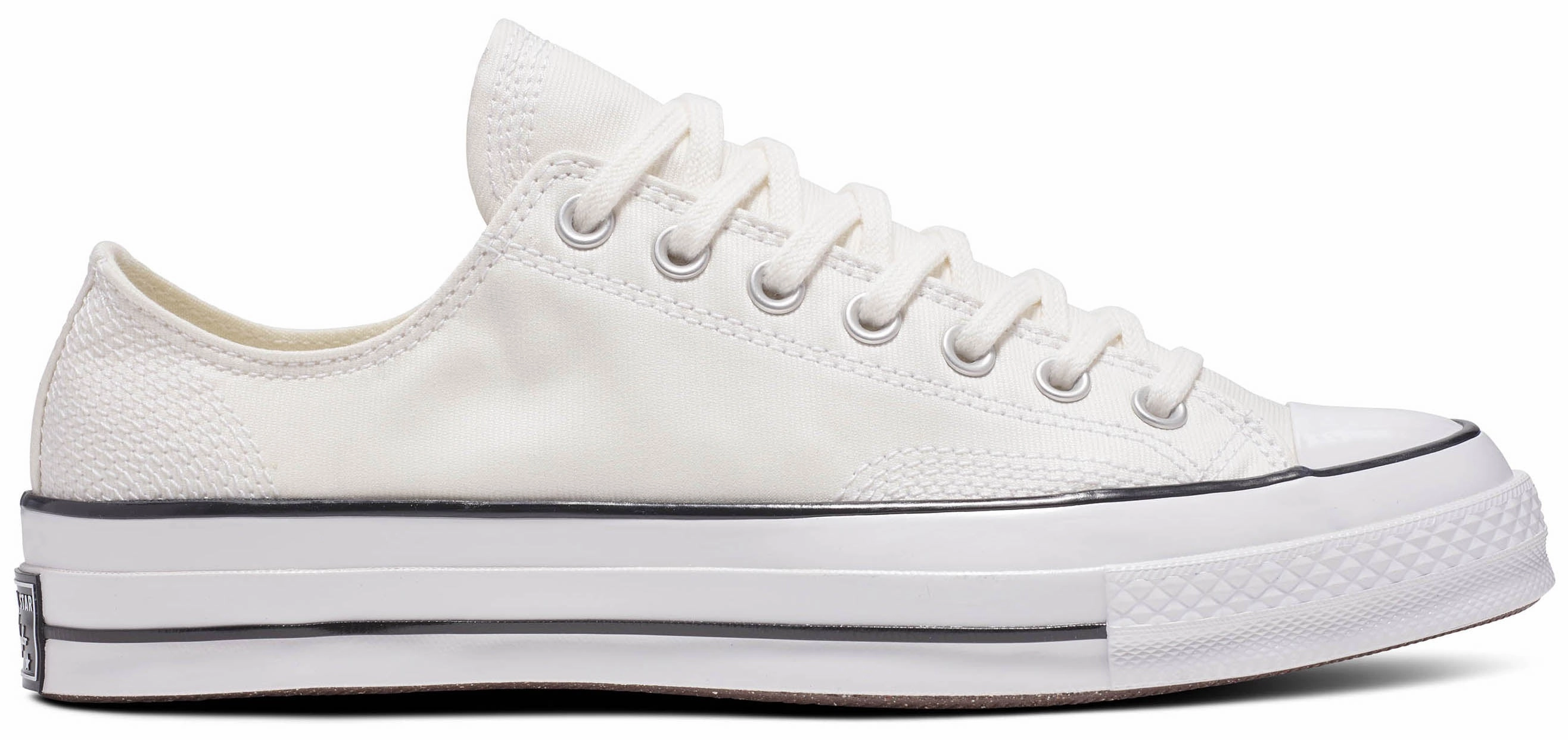 Converse Chuck Taylor All Star 70s Low Top Multi-Stitch Cotton Egret/White/Vintage White