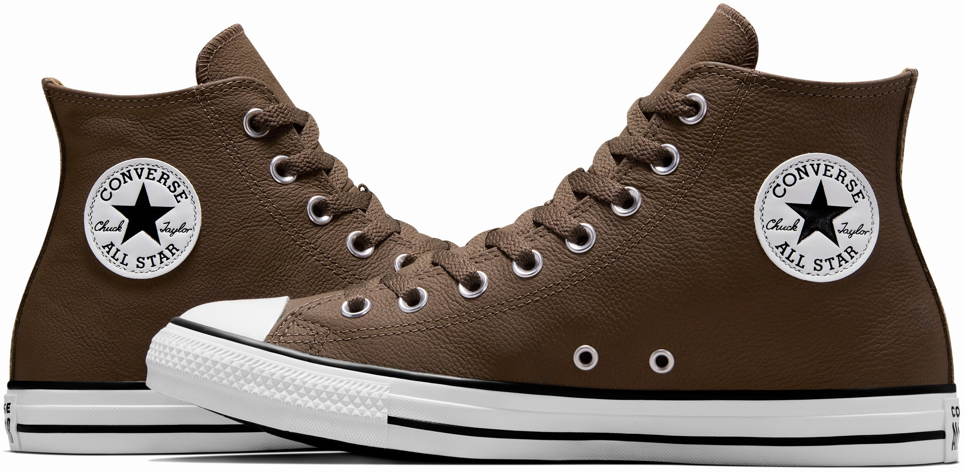 Converse Chuck Taylor All Star Hi Top Leather Engine Smoke