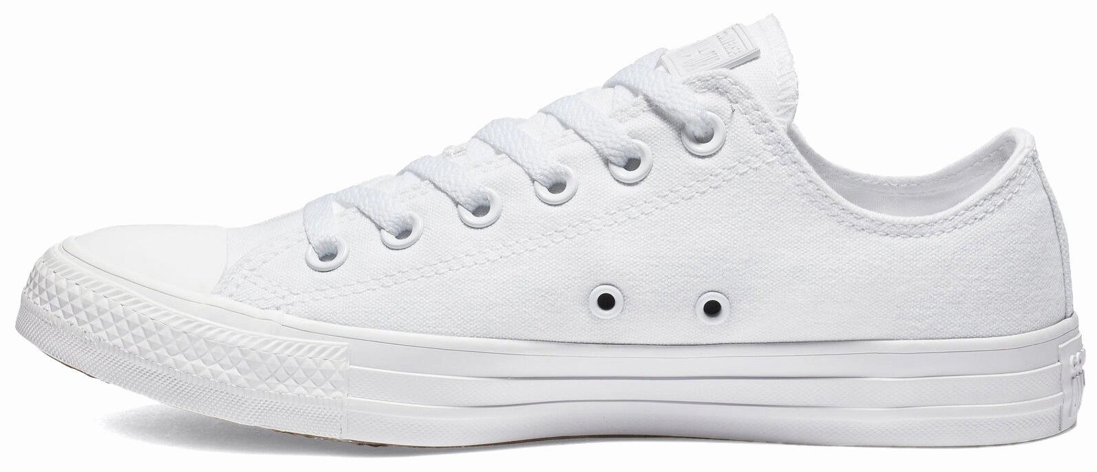 Converse Chuck Taylor All Star Low Top Wide Width Monochrome White