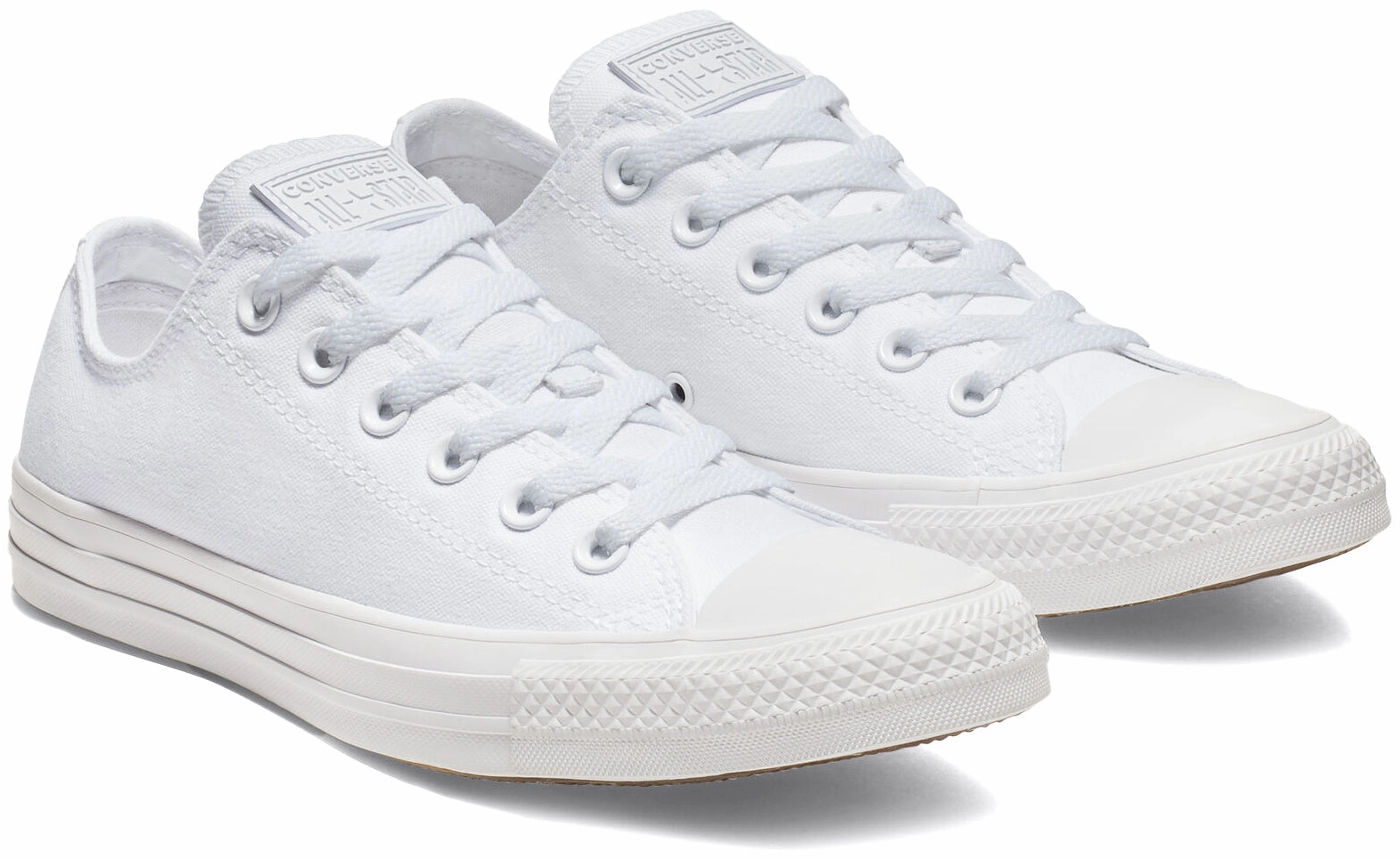 Converse Chuck Taylor All Star Low Top Wide Width Monochrome White
