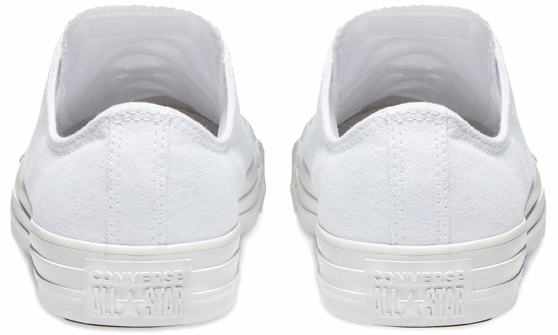 Converse Chuck Taylor All Star Low Top Wide Width Monochrome White