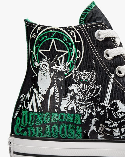 Converse Hi Tops Dungeons &amp; Dragons Black/Green