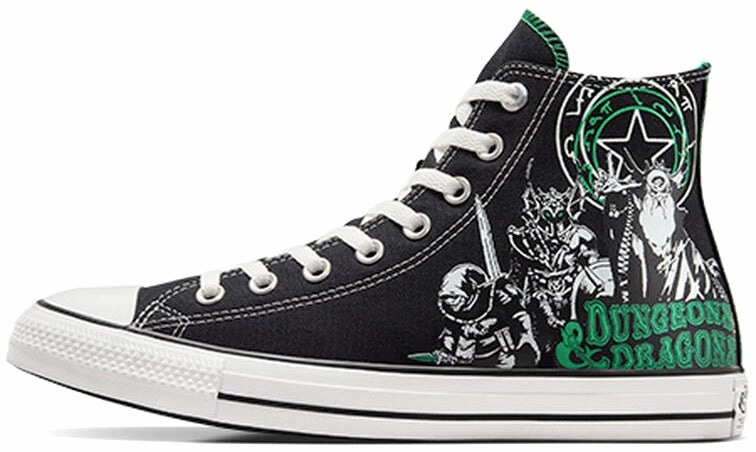 Converse Hi Tops Dungeons &amp; Dragons Black/Green