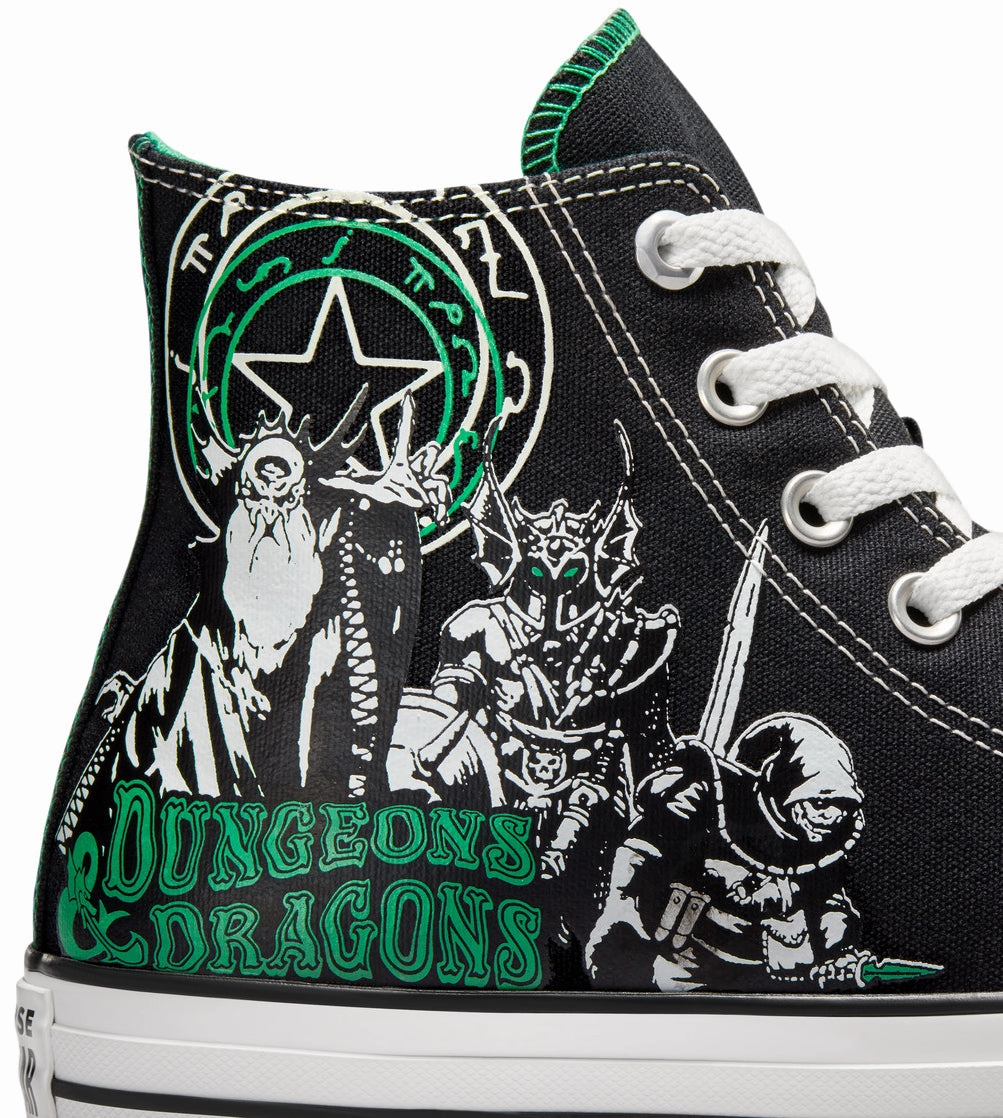 Converse Hi Tops Dungeons &amp; Dragons Black/Green