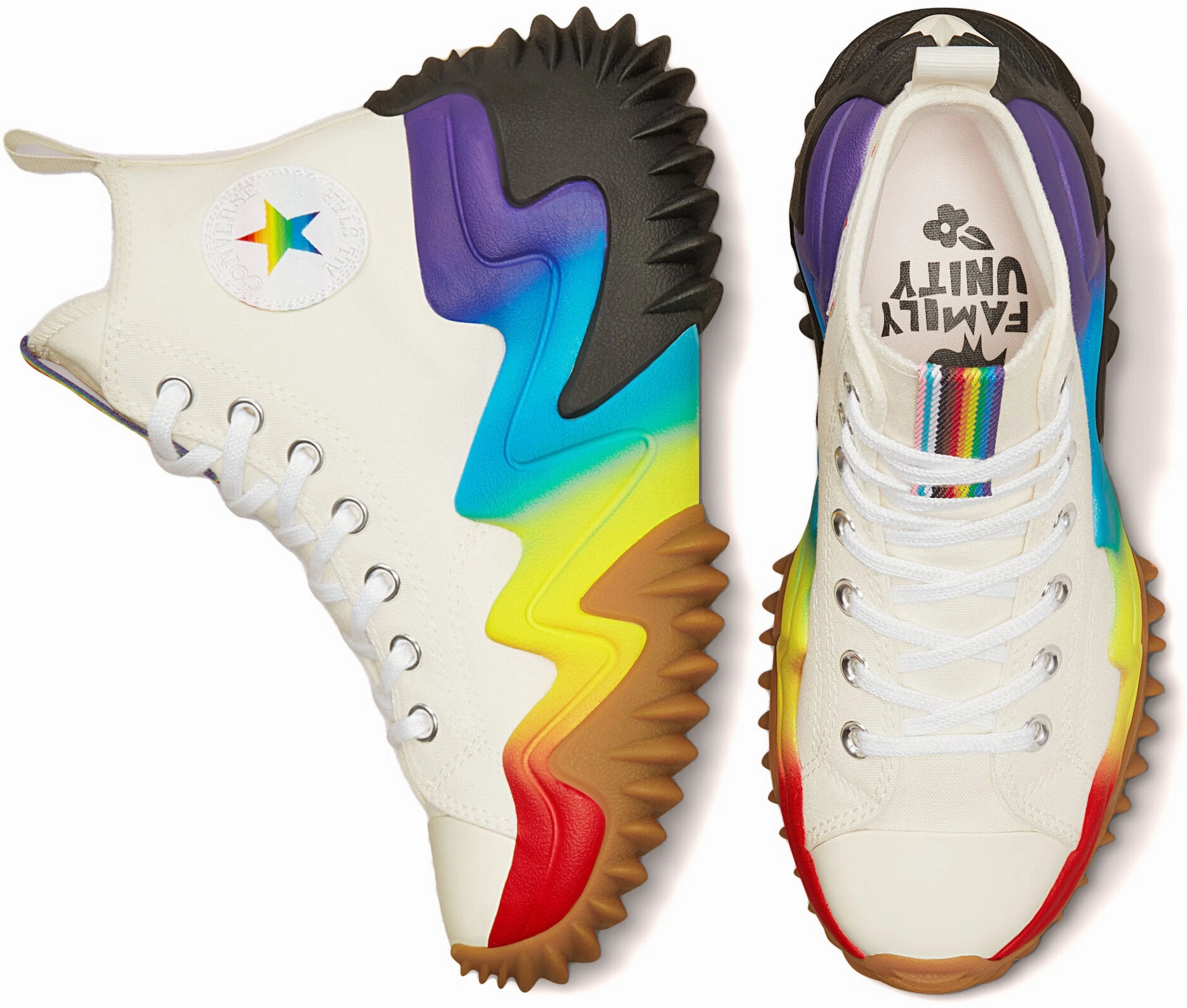 Converse Run Star Motion Platform Pride