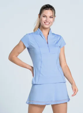 Swing Zip Short Sleeve Ergonomic Fit Design