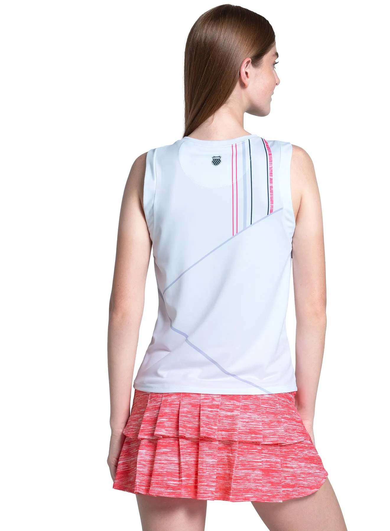 Smooth Stitching Reinforced Hem Court Rush Tank