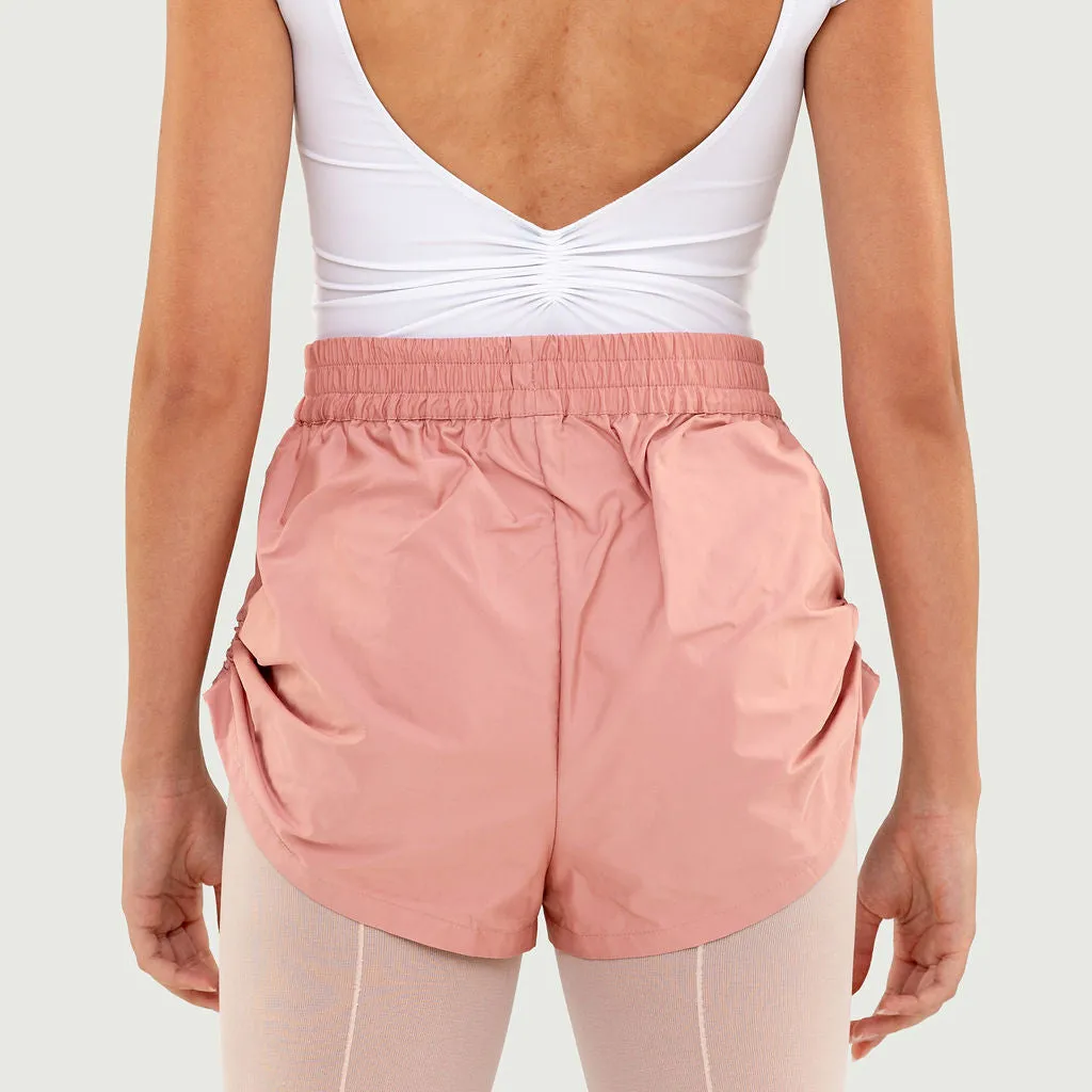 Quick Adjust Fit All Day Pinch Shorts PEACH
