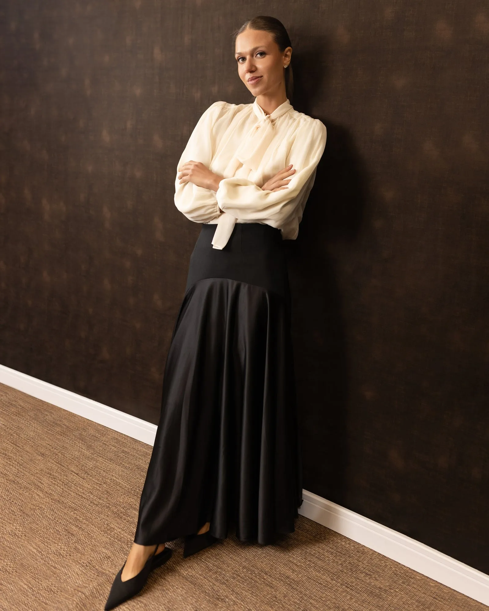 Quick Wear Fit Functional Layers Cherie Skirt | Black