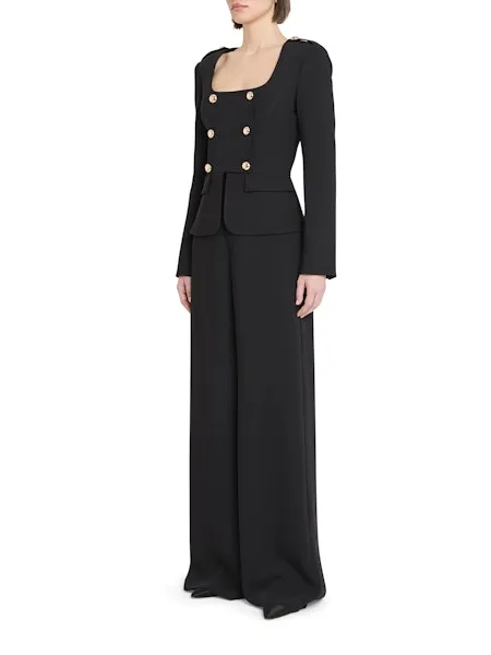 Tompkins Jacket in Black UPF Protective Fabric